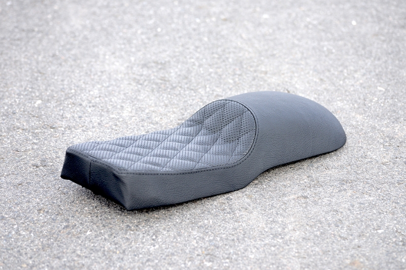 Cafe Racer Seat black diamond, Monolever